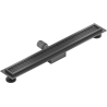 Mexen Flat M33 Linienabfluss 60 cm, gebürstet gun gray - 1E33060-15
