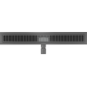 Mexen Flat M33 Linienabfluss 60 cm, gebürstet gun gray - 1E33060-15