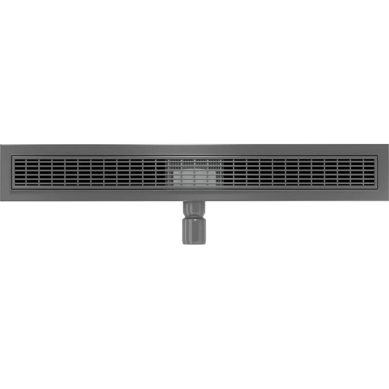 Mexen Flat M33 Linearablauf 70 cm, gebürstet, gun gray - 1E33070-15