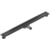 Mexen Flat M33 Linienablauf 80 cm, geschliffenes Gun Gray - 1E33080-15