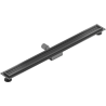 Mexen Flat M33 Linienablauf 90 cm, gebürstetes Gun-Grau - 1E33090-15