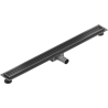 Mexen Flat M33 Linienablauf 100 cm, gebürstetes Waffengrau - 1E33100-15
