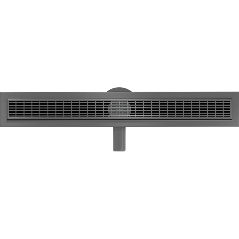 Mexen Flat 360° M33 Drehbarer Linienabfluss 50 cm, gebürstetes Gun Gray - 1E33050-40