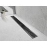 Mexen Flat 360° M33 Drehbarer Linienabfluss 60 cm, gebürstetes Gun Gray - 1E33060-40