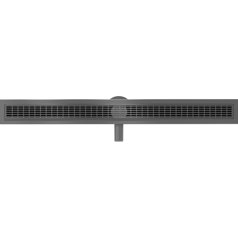 Mexen Flat 360° M33 Drehbarer Linienabfluss 100 cm, gun grau gebürstet - 1E33100-40