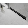 Mexen Flat Wall Wandabflussrinne 2-in-1 80 cm, schwarz - 1730080