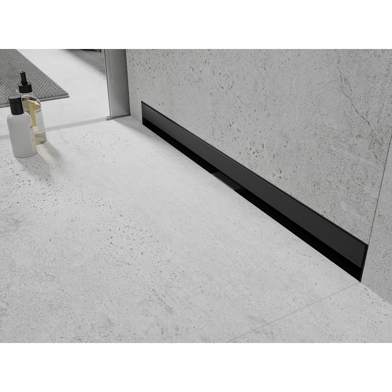 Mexen Flat Wall Linienwandablauf 2-in-1 120 cm, schwarz - 1730120