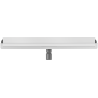 Mexen Flat Wall Wand-Linienablauf 2-in-1 60 cm, weiß - 1230060
