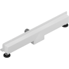 Mexen Flat Wall Wandlinie Entwässerungsrinne 2in1 70 cm, weiß - 1230070