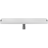Mexen Flat Wall Wandlinie Entwässerungsrinne 2in1 70 cm, weiß - 1230070