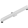 Mexen Flat Wall lineare Wandabfluss 2-in-1 80 cm, weiß - 1230080