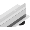 Mexen Flat Wall 2-in-1 Wandablauf 100 cm, weiß - 1230100