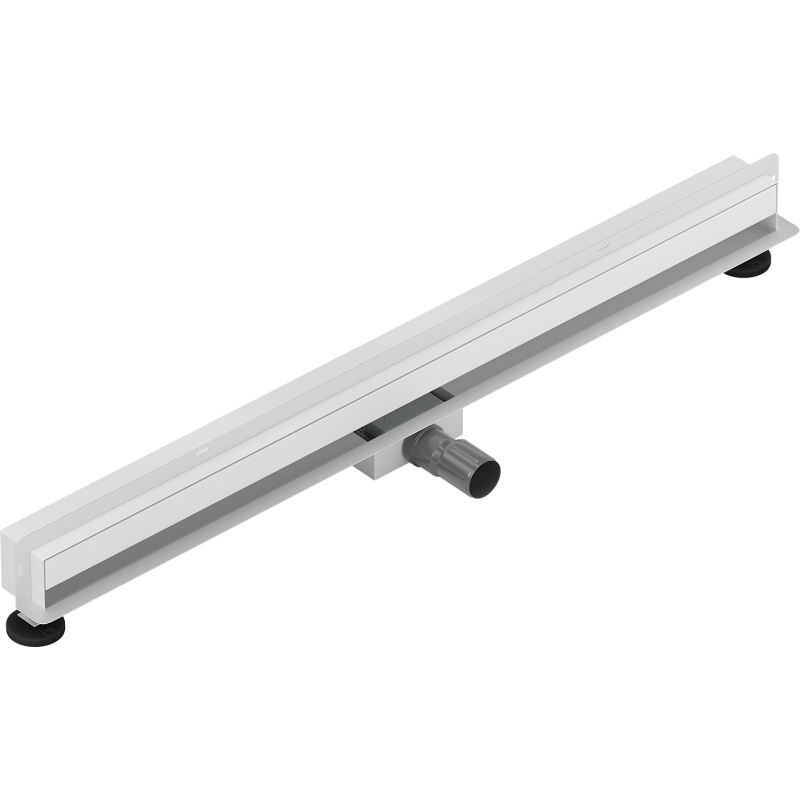 Mexen Flat Wall 2-in-1 Wandablauf 100 cm, weiß - 1230100