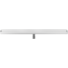 Mexen Flat Wall wandseitiger Linienablauf 2 in 1 110 cm, weiß - 1230110