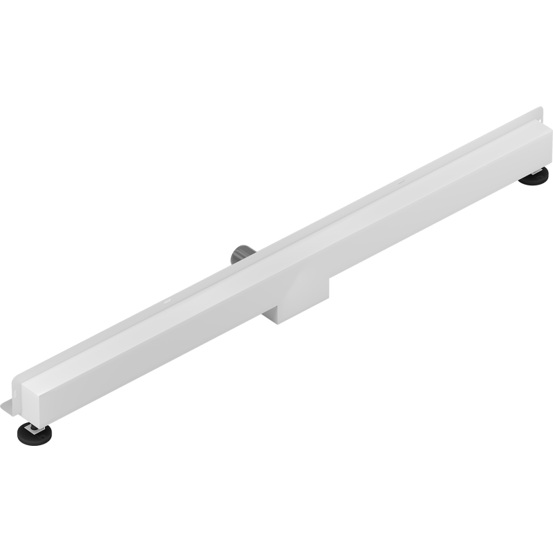 Mexen Flat Wall Wandbodeneinlauf 2-in-1 120 cm, weiß - 1230120