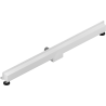 Mexen Flat Wall Wandbodeneinlauf 2-in-1 120 cm, weiß - 1230120