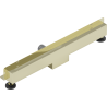 Mexen Flat Wall linearer Wandabfluss 2-in-1 50 cm, gold - 1530050