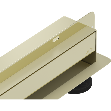 Mexen Flat Wall linearer Wandabfluss 2-in-1 50 cm, gold - 1530050