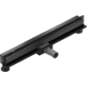 Mexen Flat Wall Wandablauf 2-in-1 50 cm, Schwarz - 1730050
