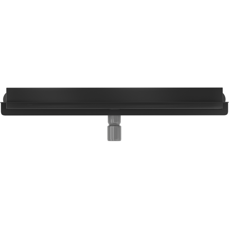 Mexen Flat Wall Wandablauf 2-in-1 50 cm, Schwarz - 1730050