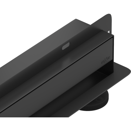 Mexen Flat Wall Wandablauf 2-in-1 50 cm, Schwarz - 1730050