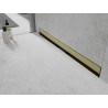 Mexen Flat Wall wandbündiger Linienablauf 2-in-1 50 cm, gebürstetes Gold - 1A30050