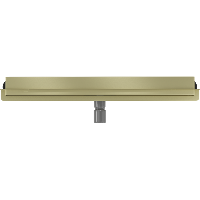 Mexen Flat Wall wandbündiger Linienablauf 2-in-1 50 cm, gebürstetes Gold - 1A30050