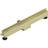 Mexen Flat Wall Wandlinie Abfluss 2-in-1 60 cm, gebürstet Gold - 1A30060