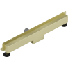 Mexen Flat Wall Wandlinienablauf 2-in-1 70 cm, gebürstet Gold - 1A30070