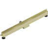 Mexen Flat Wall Wandlinienentwässerung 2-in-1 80 cm, gebürstet Gold - 1A30080