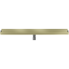 Mexen Flat Wall Wandlinienentwässerung 2-in-1 80 cm, gebürstet Gold - 1A30080