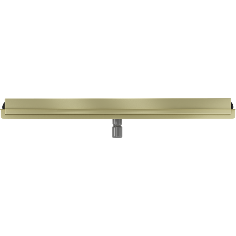 Mexen Flat Wall wandlinearer Abfluss 2-in-1 90 cm, gebürstet gold - 1A30090