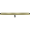 Mexen Flat Wall wandlinearer Abfluss 2-in-1 90 cm, gebürstet gold - 1A30090