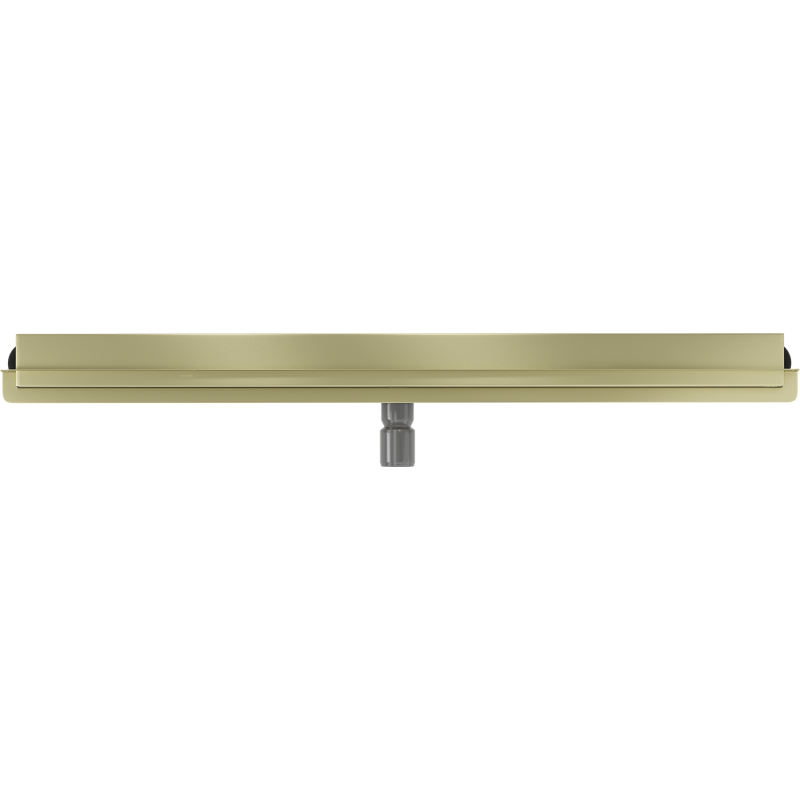 Mexen Flat Wall Wandlinienablauf 2-in-1 100 cm, gebürstetes Gold - 1A30100