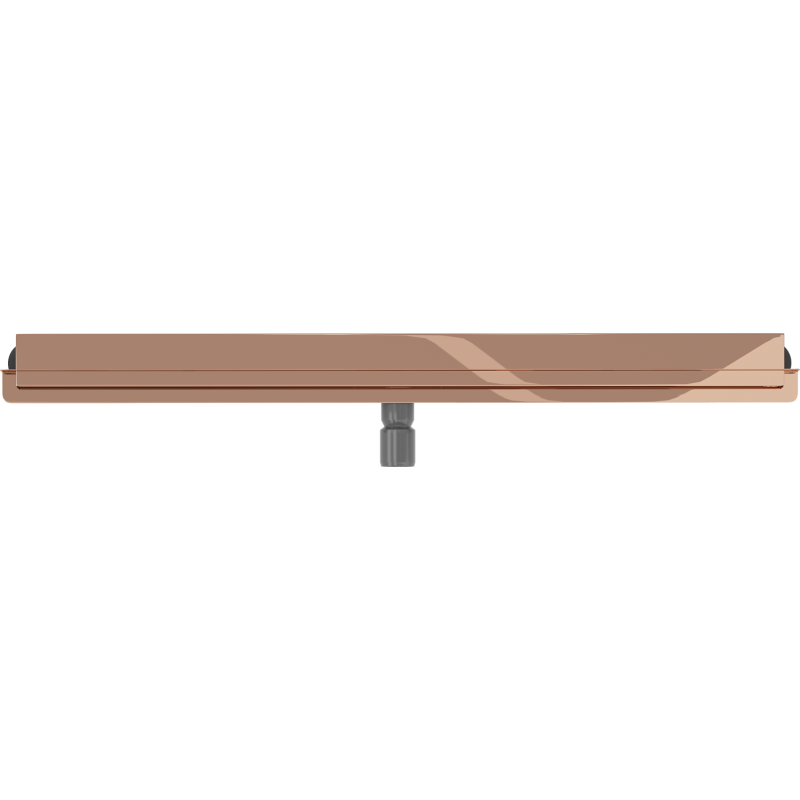 Mexen Flat Wall wandlinearablauf 2-in-1 90 cm, roségold - 1630090