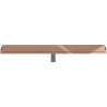 Mexen Flat Wall wandlinearablauf 2-in-1 90 cm, roségold - 1630090