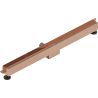 Mexen Flat Wall Wandlinienentwässerung 2-in-1 100 cm, Roségold - 1630100