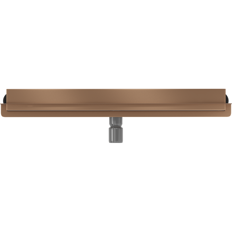 Mexen Flat Wall Wandlinienablauf 2-in-1 50 cm, gebürstetes Kupfer - 1C30050