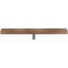 Mexen Flat Wall Wandbündige Linienablauf 2-in-1 90 cm, gebürstetes Kupfer - 1C30090