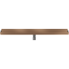 Mexen Flat Wall Wandlinienabfluss 2-in-1 100 cm, gebürstetes Kupfer - 1C30100