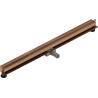 Mexen Flat Wall Wandlinienablauf 2in1 110 cm, gebürstetes Kupfer - 1C30110