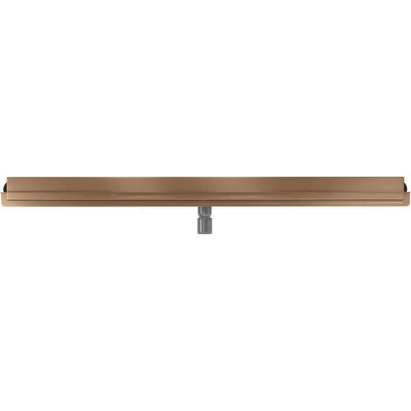Mexen Flat Wall Wandlinienablauf 2in1 110 cm, gebürstetes Kupfer - 1C30110