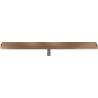 Mexen Flat Wall Wandlinienablauf 2in1 110 cm, gebürstetes Kupfer - 1C30110