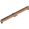 Mexen Flat Wall Linienwandablauf 2-in-1 120 cm, gebürstetes Kupfer - 1C30120