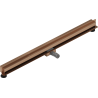 Mexen Flat Wall Linienwandablauf 2-in-1 120 cm, gebürstetes Kupfer - 1C30120