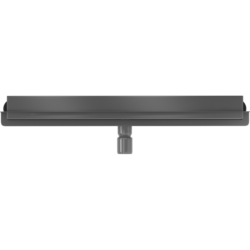 Mexen Flat Wall Wandlinienablauf 2-in-1 50 cm, gun grey gebürstet - 1E30050