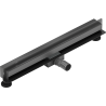 Mexen Flat Wall Wandlinienablauf 2-in-1 70 cm, gun gray gebürstet - 1E30070