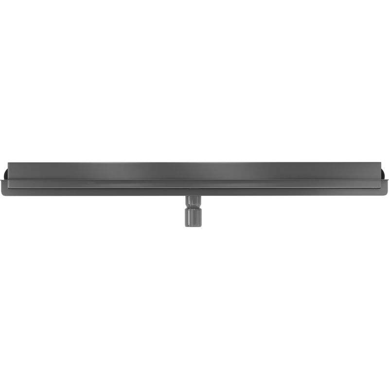 Mexen Flat Wall Wand-Linienablauf 2-in-1 80 cm, gebürstetes Gun Gray - 1E30080