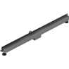 Mexen Flat Wall Wandablauf 2-in-1 120 cm, gun gray gebürstet - 1E30120