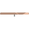 Mexen Flat Wall Wandabflussrinne 2-in-1 110 cm, Roségold - 1630110
